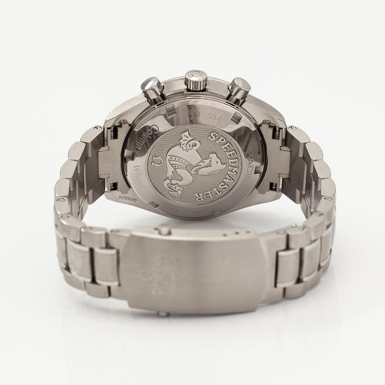 Omega, Speedmaster, Racing, "Panda", co-axial, 100m, wristwatch, 40 mm.