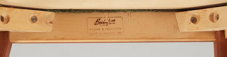 STOLAR, 4 st, Bertil Fridhagen, Bodafors 1961.