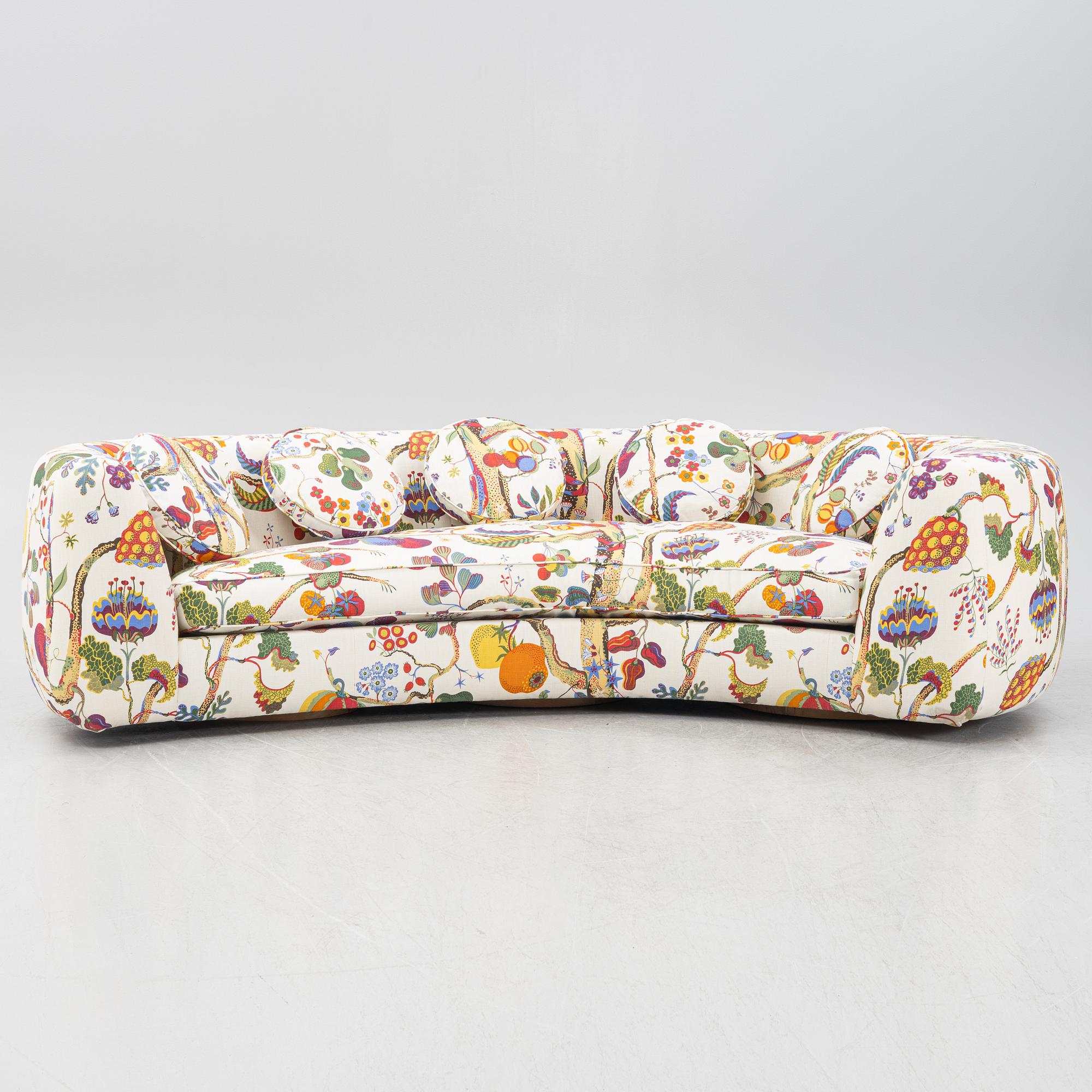 India Mahdavi, soffa "Jelly Pea", Firma Svenskt Tenn.