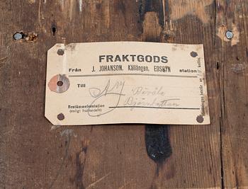 SKÄNKSKÅP, allmoge. Dalarna/Hälsingland. Sekelskifte 1700/1800-tal.