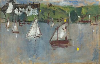 Lennart Jirlow, Motif from Älgö, Saltsjöbaden.