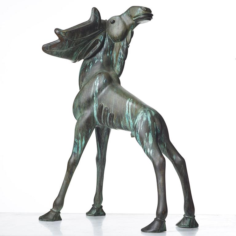 Carl Milles, "Ung älg" (=Young moose).