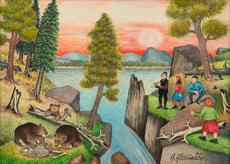Andreas Alariesto, "TOURIST'S SIGHTS".