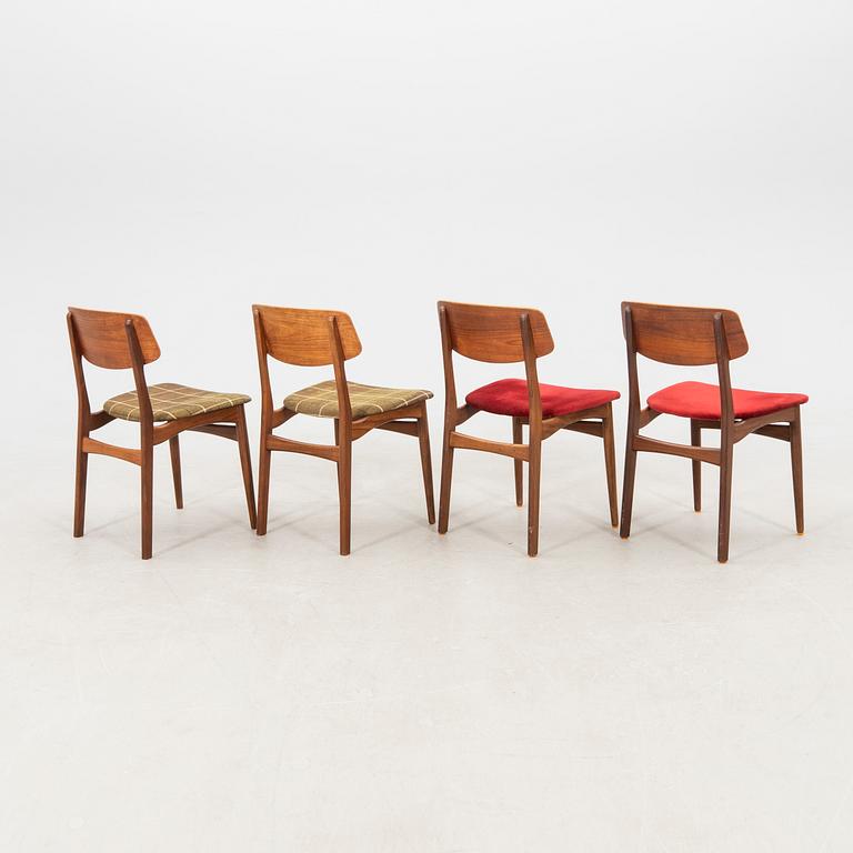 Chairs, 4 pieces, 1960s, Denmark.