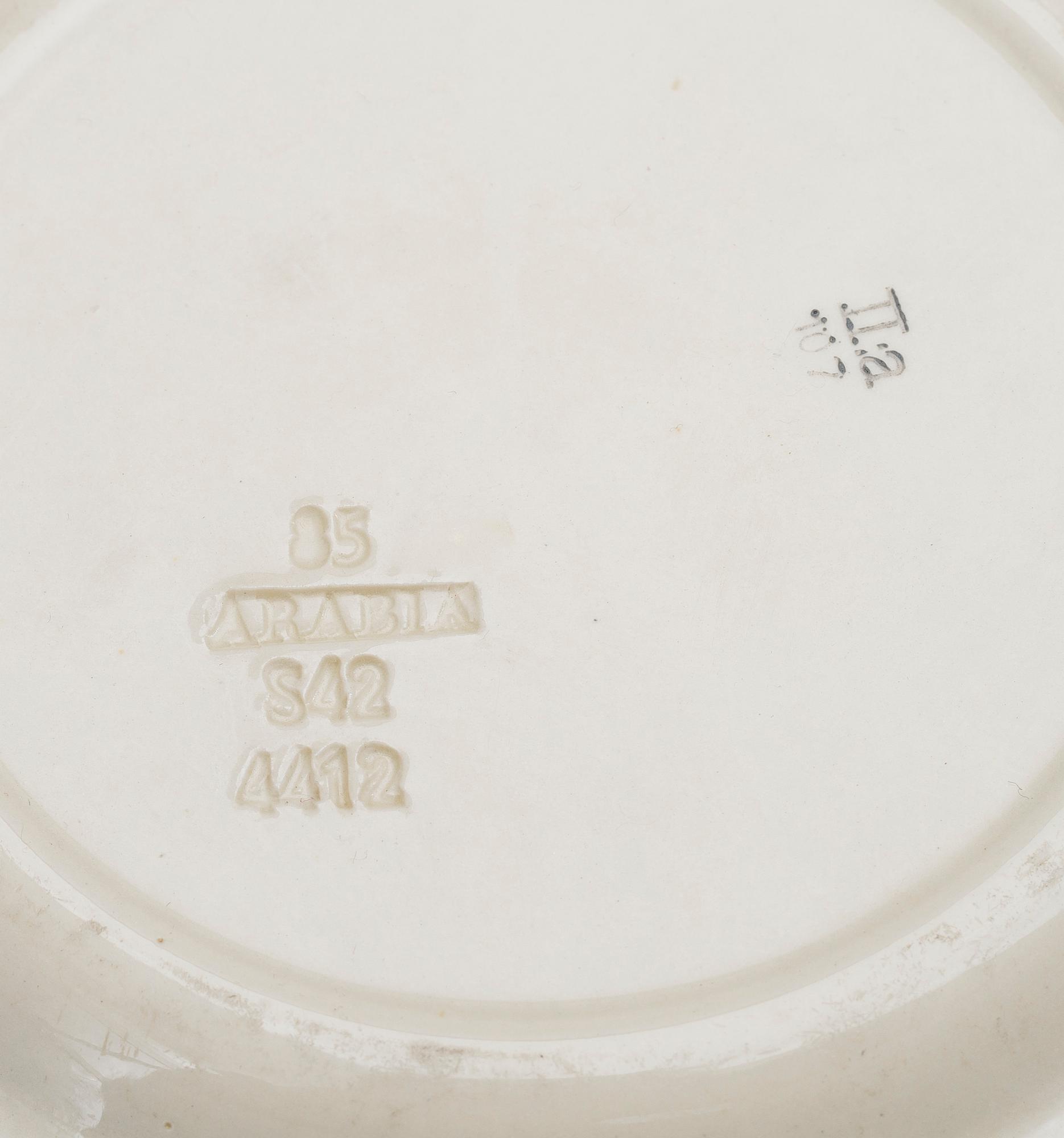 SERVIS, 44 delar, porslin, Arabia 1940-tal.