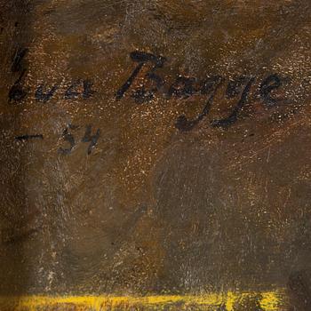 EVA BAGGE, oil on panel, signed Eva Bagge and dated -54.