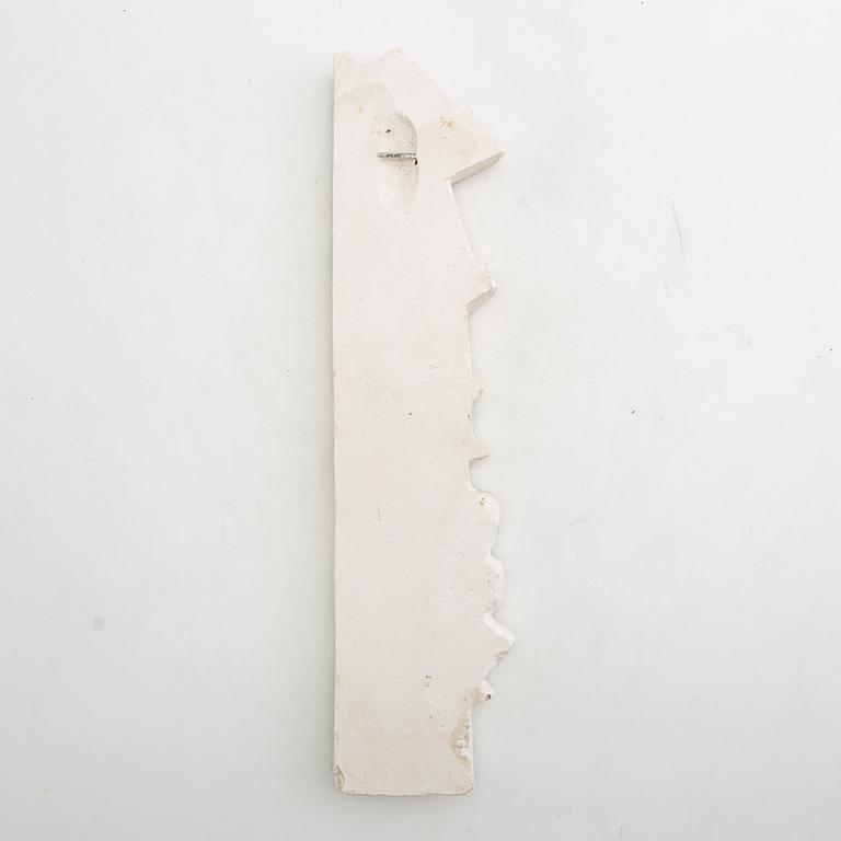 Arne Jones, relief, "Don Quixote", plaster.