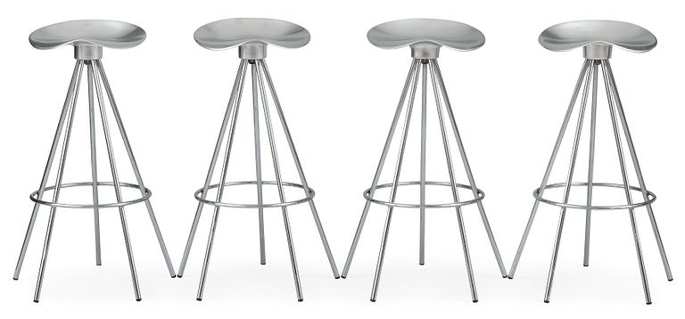 Pepe Cortés, A SET OF FOUR BARSTOOLS.