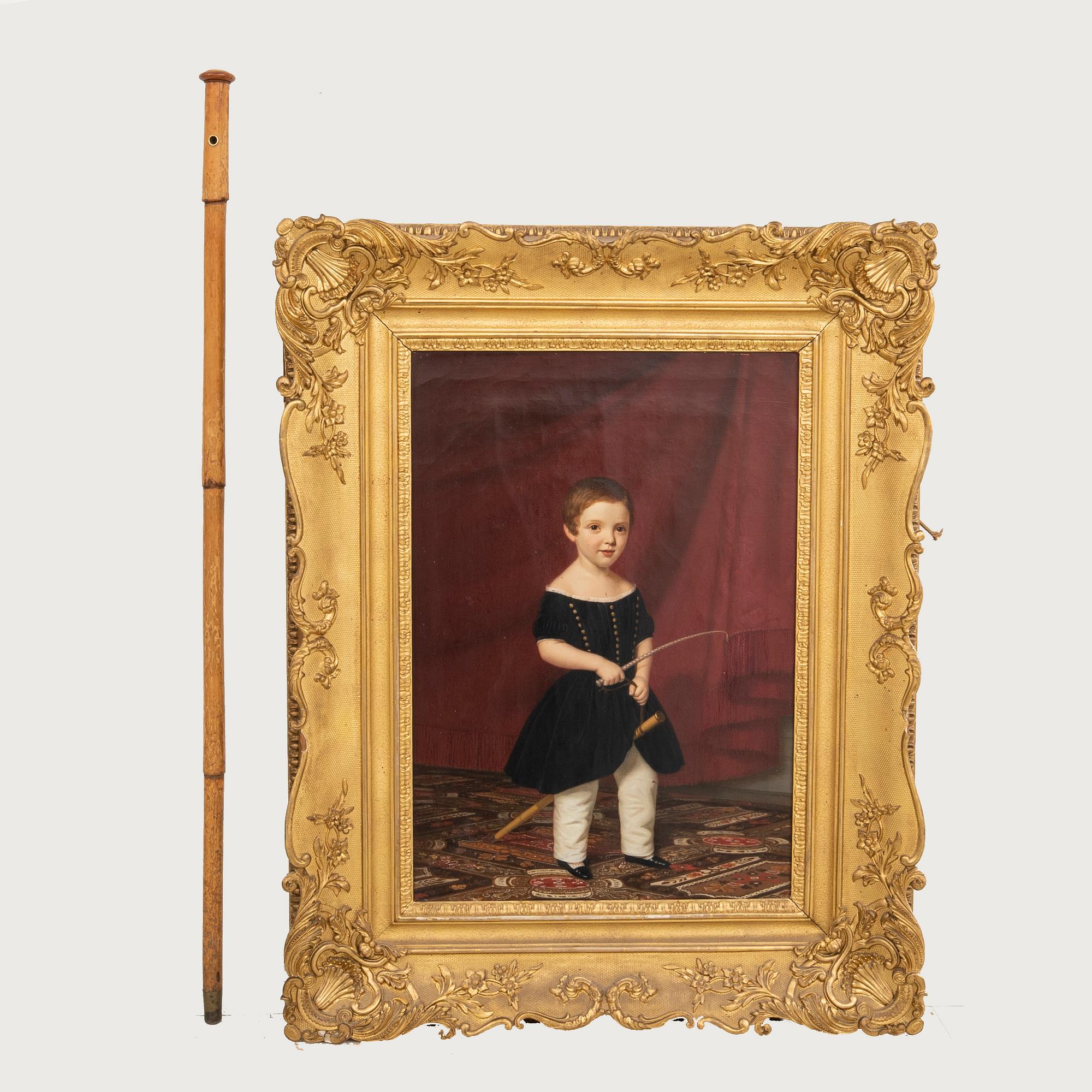 Okänd konstnär 1800-tal , "Charles vid 5 år".