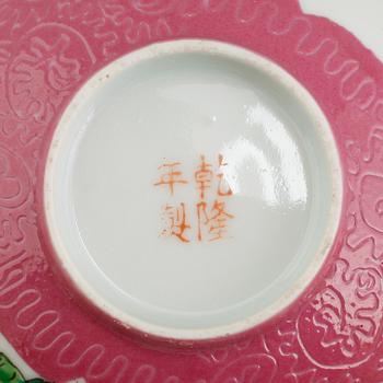 SKÅLAR, 4 st, porslin, Kina, 1900-tal.