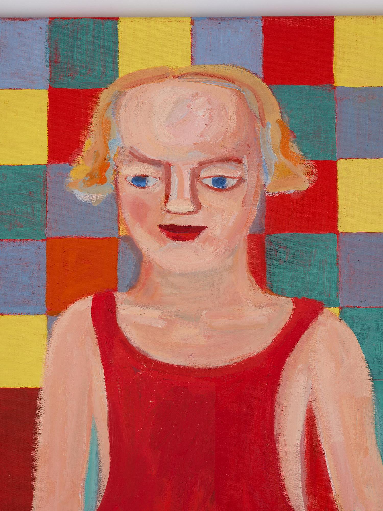 Lena Cronqvist, "Flicka med dockor".