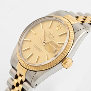 Rolex, Oyster Perpetual, Datejust, armbandsur, 36 mm.