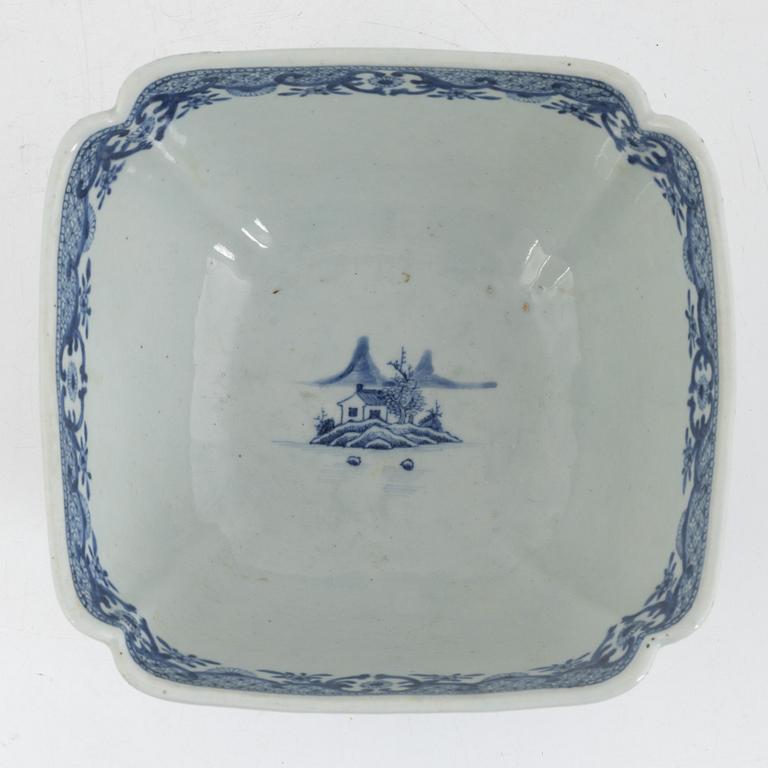 Skål, kompaniporslin, Kina, Qingdynastin, Qianlong (1736-95).