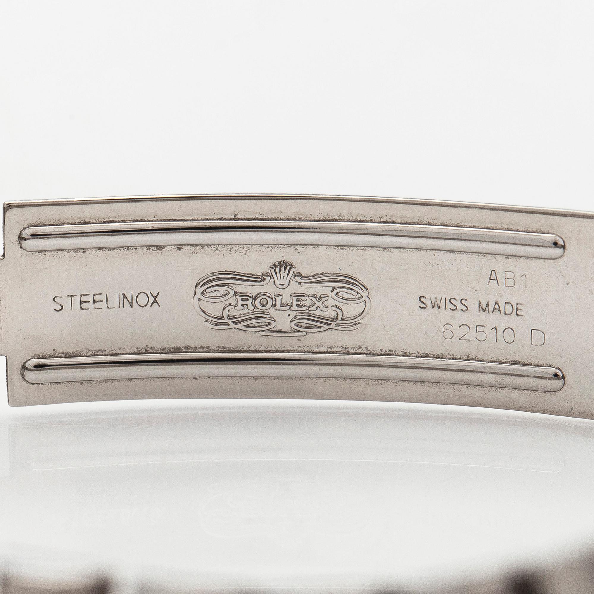 Rolex, Oyster Perpetual, Datejust, "Diamond Dial", rannekello, 26 mm.
