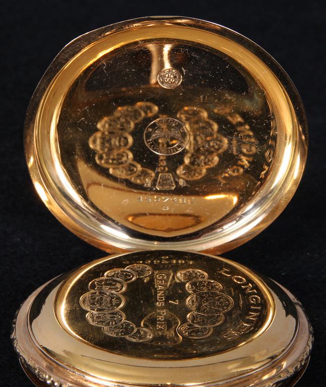 FICKUR, Longines, 14k guld.