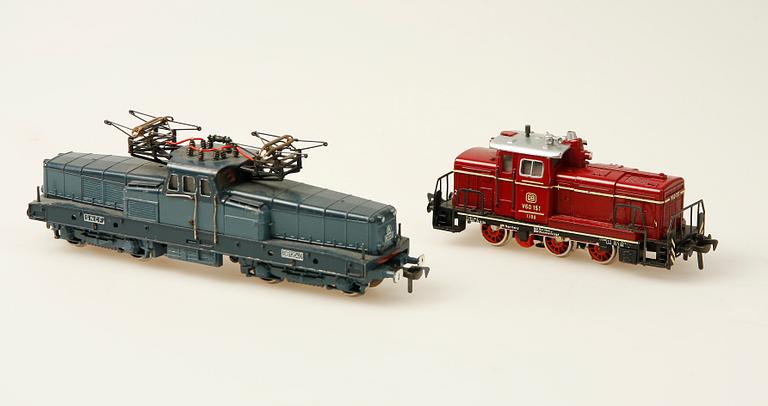 LOK, 2 st, Fleischmann, H0.