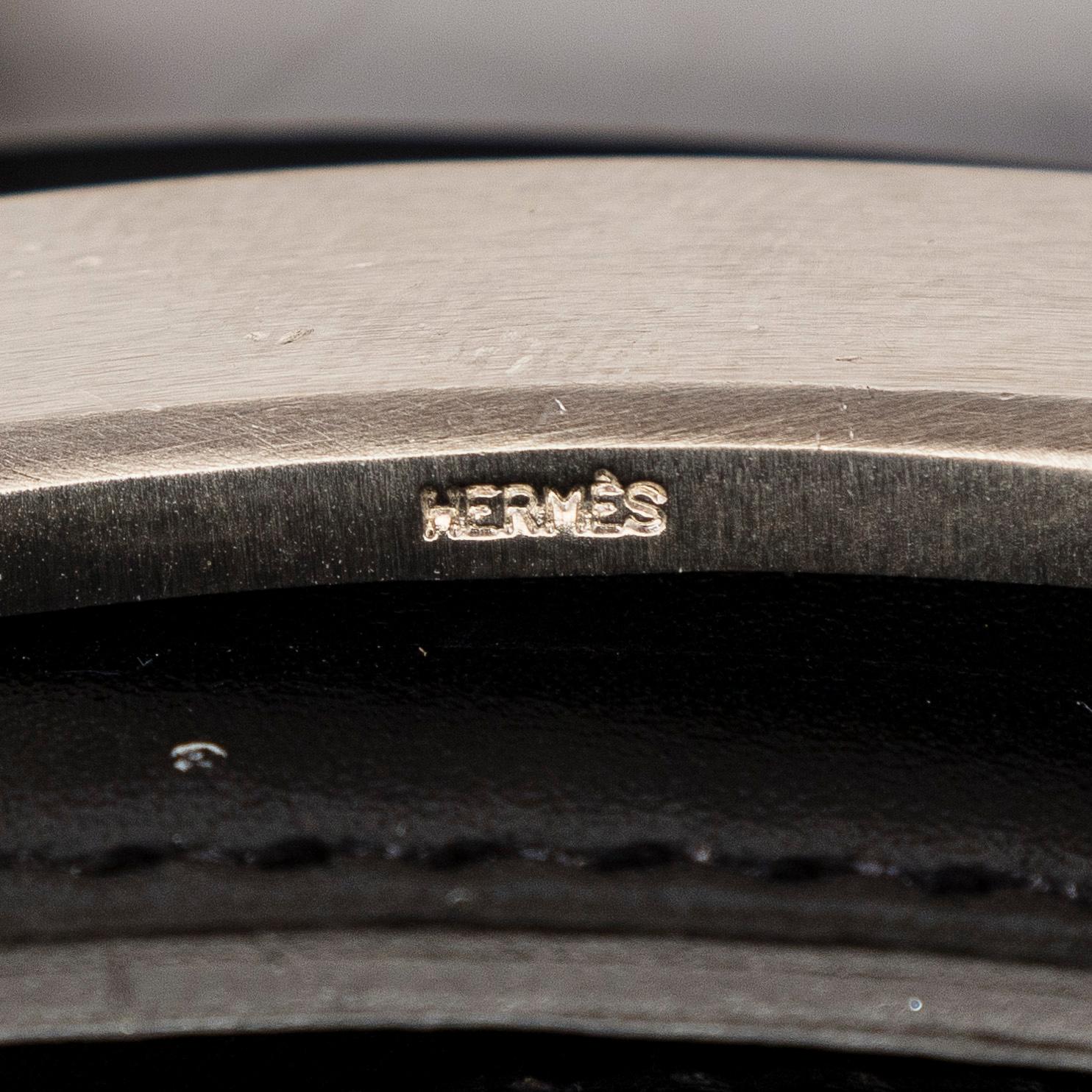 Hermès, a 'Constance' belt, size 95, 2012.