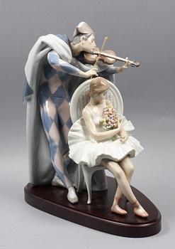 FIGURGRUPP, porslin, Lladro, märkt: No. 2.268, tillverkningsår 1993-1994.