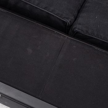 Pierre Jeanneret, Charlotte Perriand & Le Corbusier, an 'LC 2' sofa, Cassina, Italy.