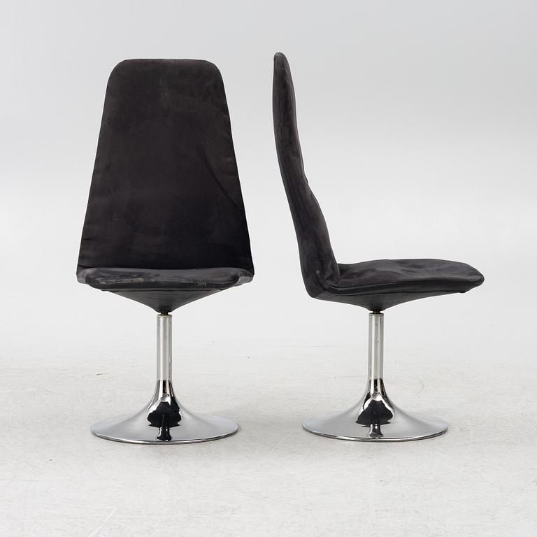 A set of 6 "Viggen" chairs, Johansson Design Markaryd, second half of the 20th century.