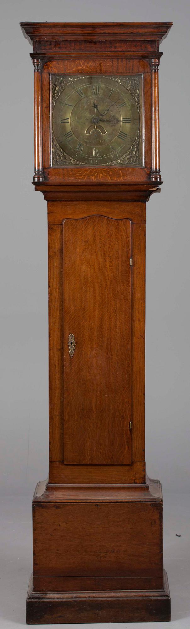 GOLVUR, ekfodral, mässing, R. Webster, Washbourn Gloucester, England, 1800-tal.