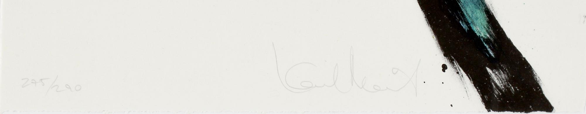 KARL MÅRTENS, färglitografi. Signerad och numrerad 275/290.