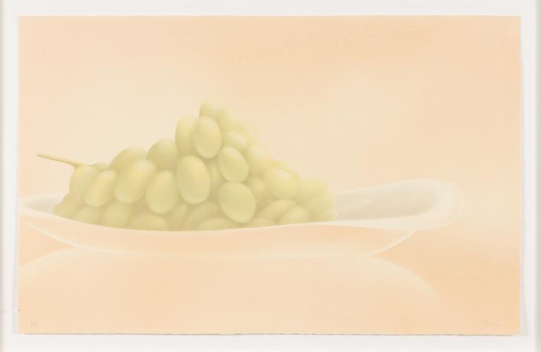 Peter Frie, Stilleben med vindruvor.