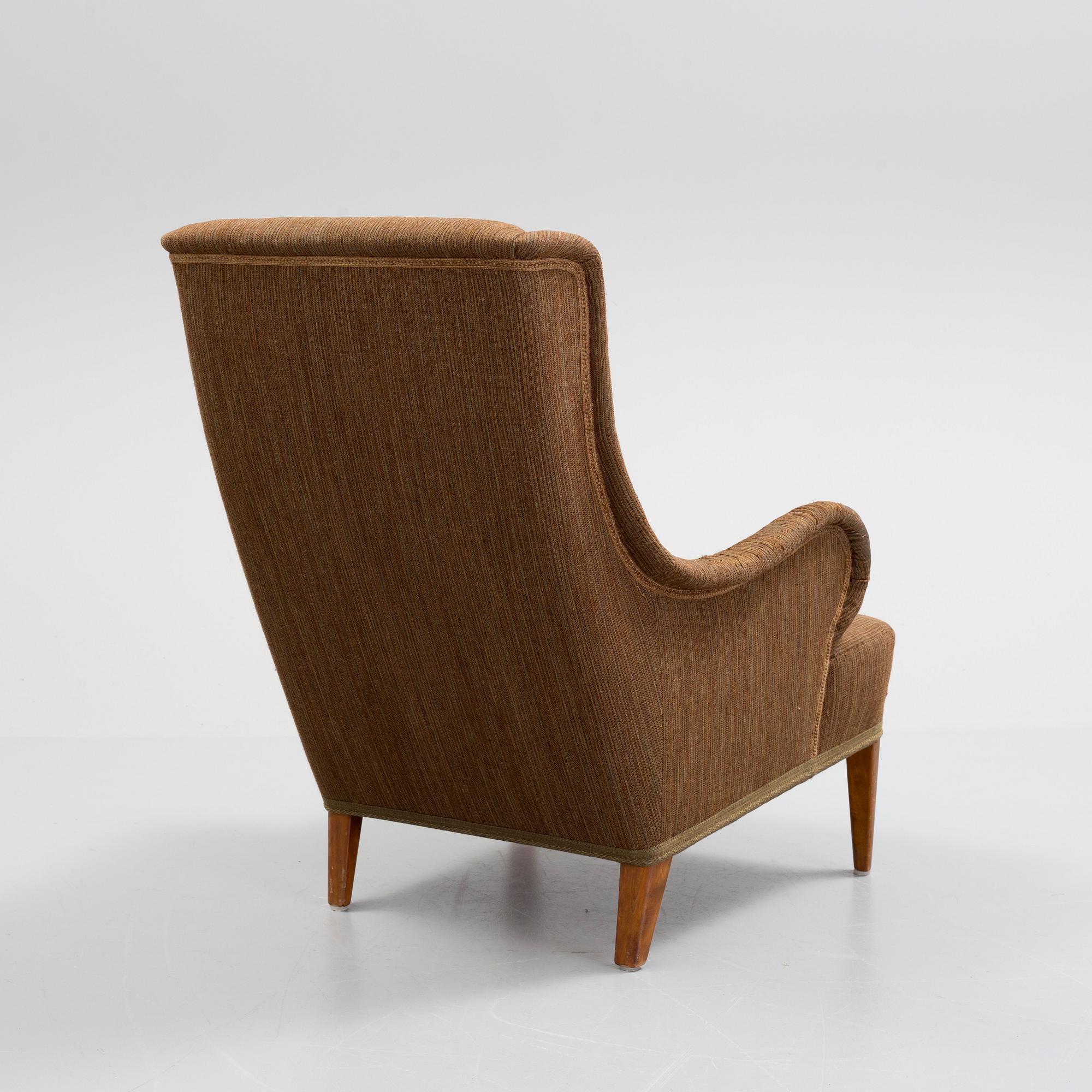 CARL MALMSTEN, armchair, "Oscar", second half of the 20th century. Signed CM.