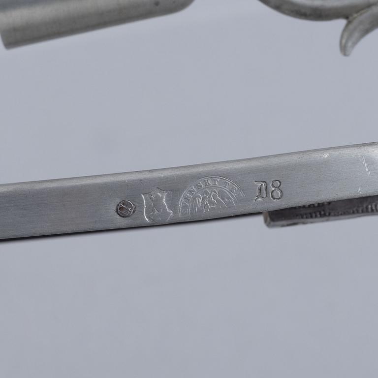 A pair of mirror vwall sconces, Svenskt Tenn, 1930.