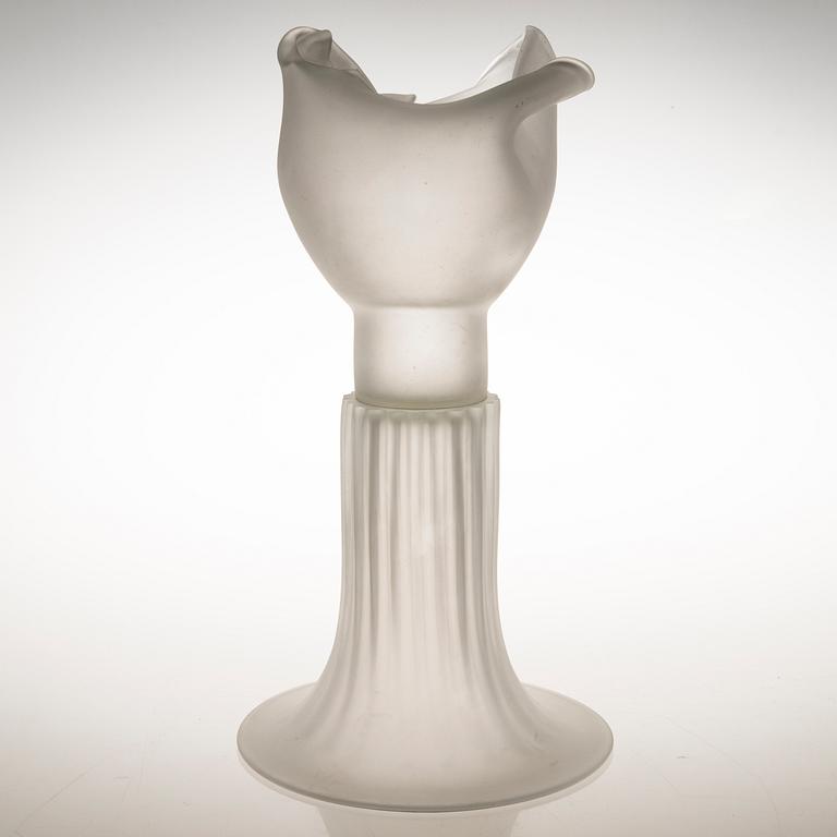 MARKKU SALO, veistos, signeerattu M. Salo, Nuutajärvi "Kokoeilu".