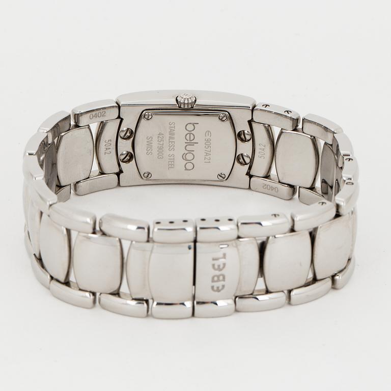 EBEL, Beluga Manchette Lady, wristwatch, 19 mm.