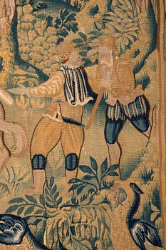 A FLEMISH/NORTHERN FRANCE, 16TH CENTURY GAME-PARK TAPESTRY.