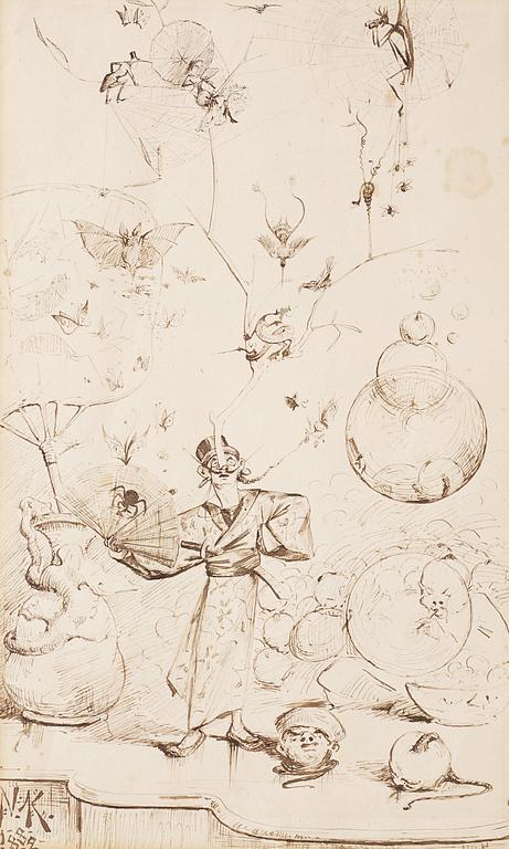 Nils Kreuger, Fantasy scene a la japonaise.