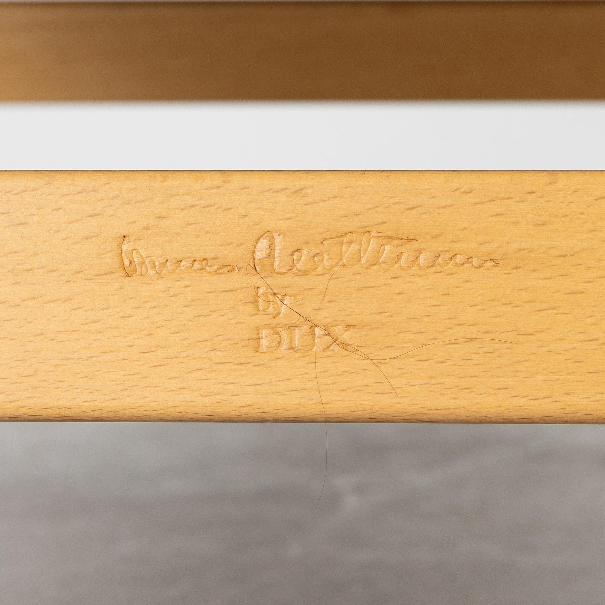 Bruno Mathsson, a 'Pernilla 3' lounge chair, Dux, second half of the 20th century.