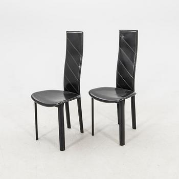 Giorgio Cattelan, chairs, 6 pieces, Italy, 1980s.