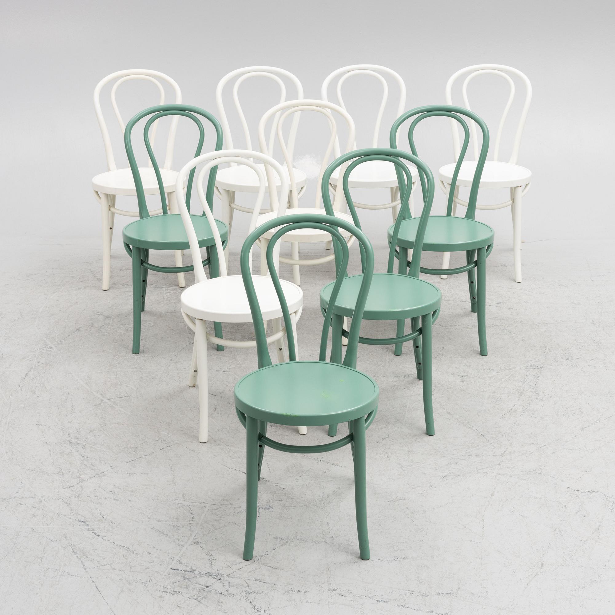 Gillis Lundgren, stolar, 10 st, ”Öglan", IKEA, sent 1900-tal.