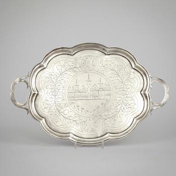 BRICKA, silver, Kiev, Ryssland, 1893. 350gr.