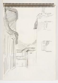 Lotte Laserstein, 4 skissböcker med blyertsteckningar.