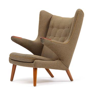 468. Hans J. Wegner, fåtölj, "Bamse", AP-stolen, Danmark, 1950-60-tal.