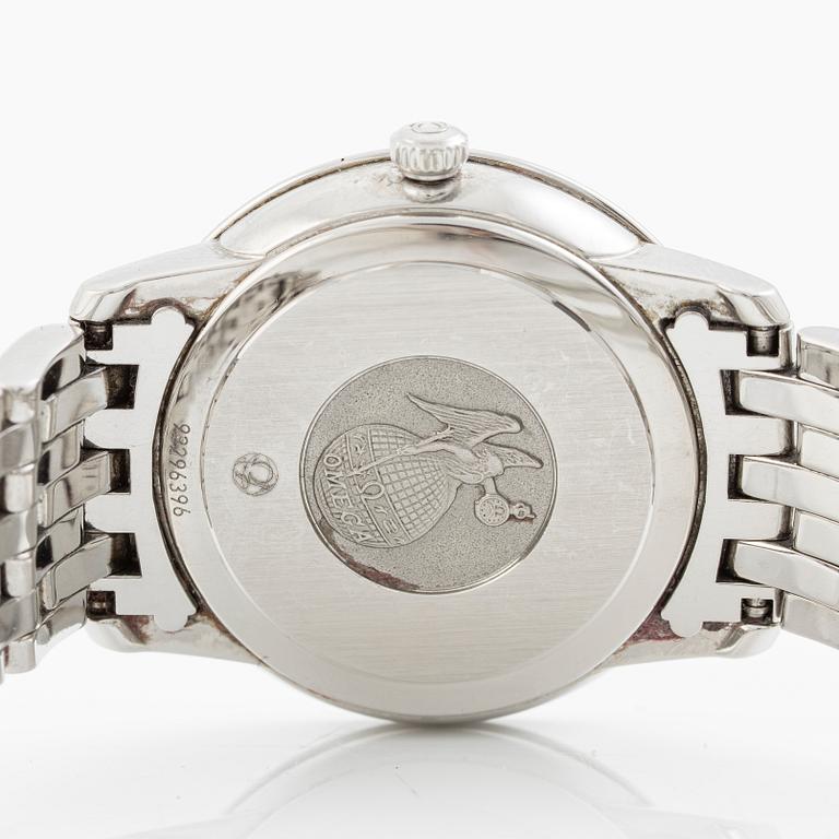 Omega, De Ville, Prestige, "Diamond Dial", wristwatch, 27.4 mm.