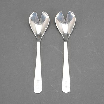 OSTRONSKEDAR, 2 st, sterlingsilver, Wiwen Nilsson, Lund, 1960. Vikt ca 58 gram.