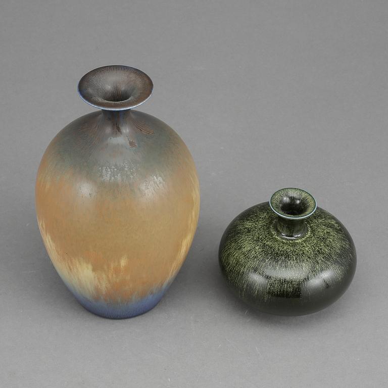 VASER 2 ST, Sven Wejsfelt, Gustavsberg studio 1985 och 1987.