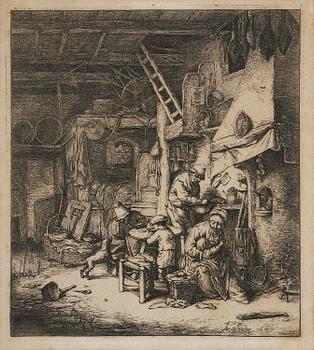 1012. Isaac van Ostade, "Die Familie" (The Family).