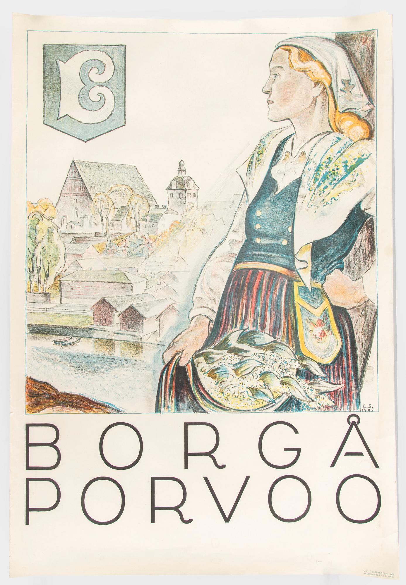 Lennart Segerstråle, after, Porvoo, poster.