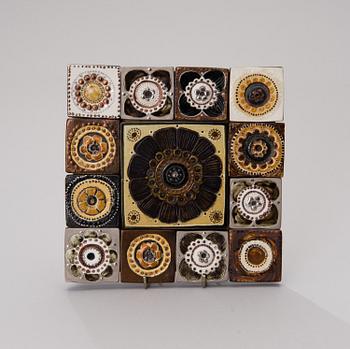 a ceramic wall relief, Arabia, Finland.