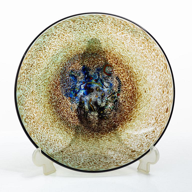 Bertil Vallien, Plate, Kosta Boda.