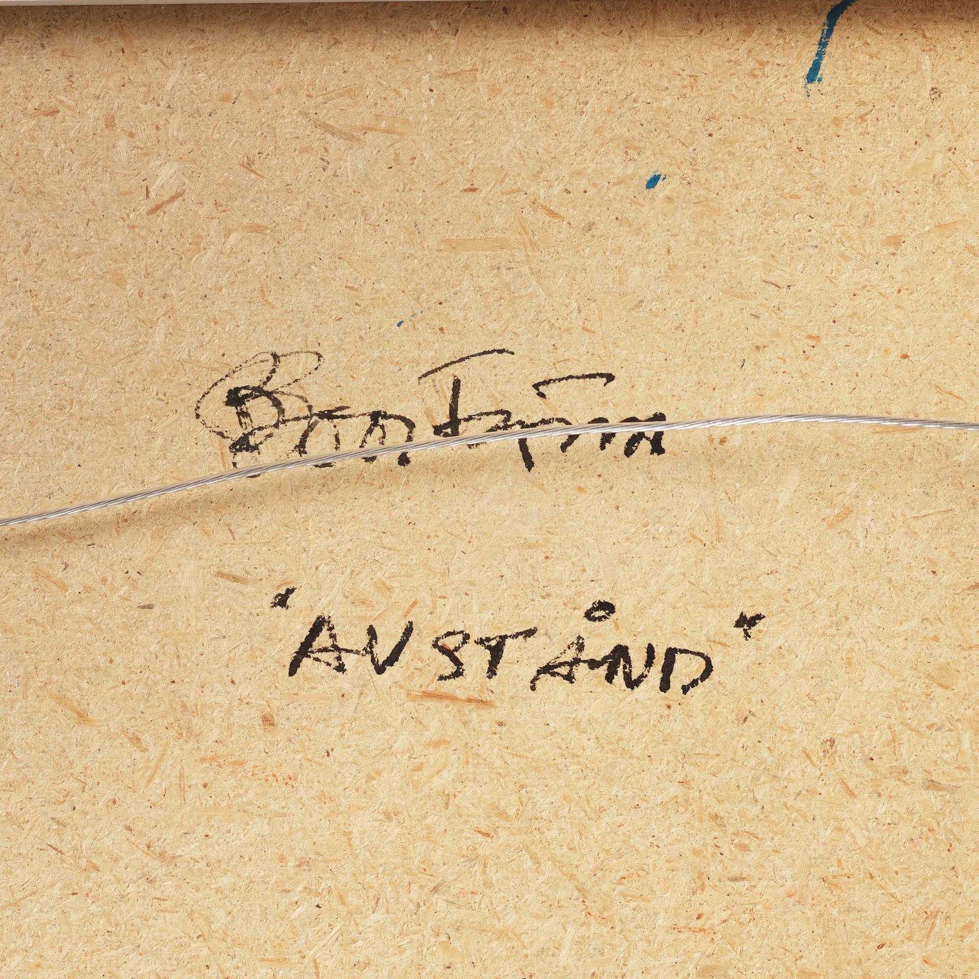 Harry Booström, oil on canvas, signed verso.