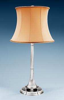 1117. A Just Andersen silver table lamp, GAB, Stockholm 1929.