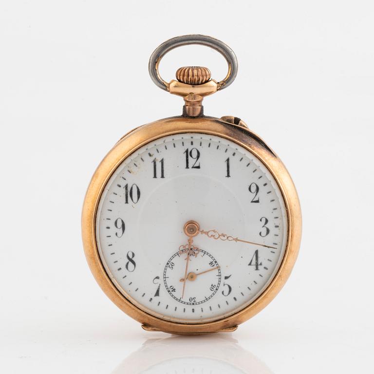 Ladie's pocket watch, 32 mm.