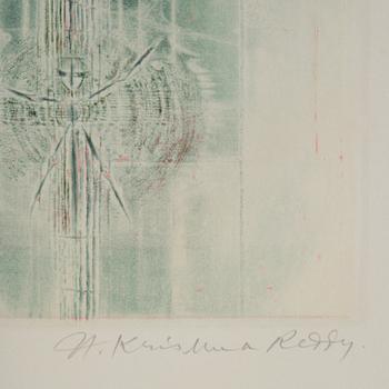 Krishna Reddy, Untitled from: "Hommage aux Prix Nobel" (The Nobel Prize Portfolio).